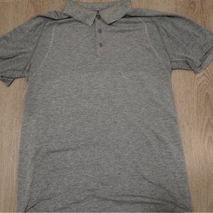 Lululemon Vent Tech Polo, Large, Grey.